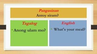 anong english ng ulam brainly|Tagalog English Dictionary.